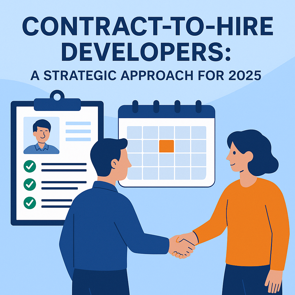 Contract-to-Hire Developers: A Strategic Approach for 2025